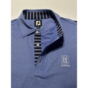 TPC Sawgrass Foot Joy Golf Polo Mens Size XL Casual Preppy Footjoy